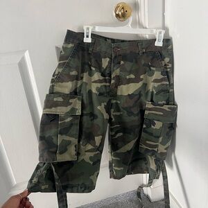 Camouflage Cargo Shorts